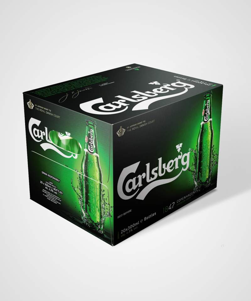 Office Carlsberg Packaging - 20 Pack