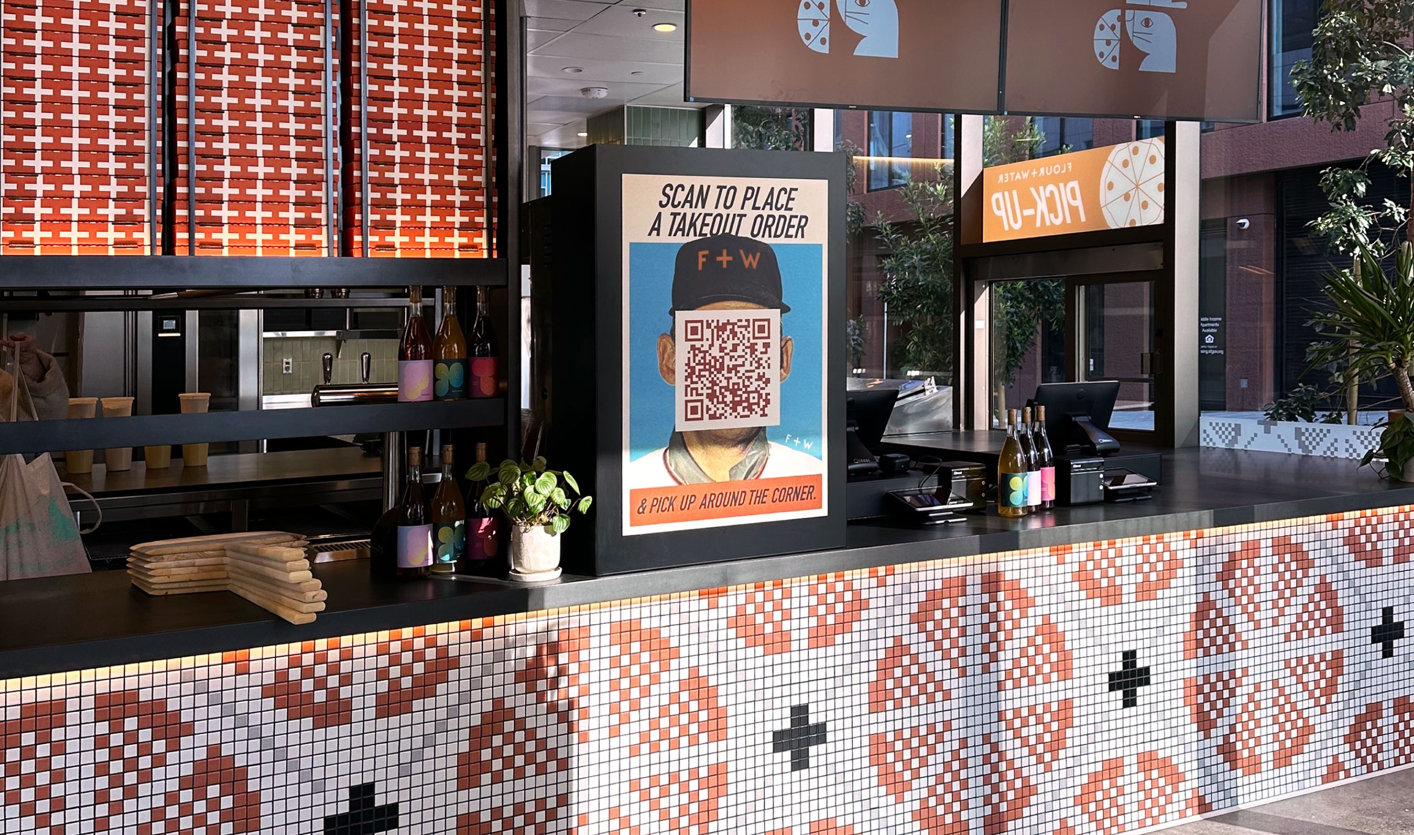 Office FW Pizza Shop Interior Poster V5