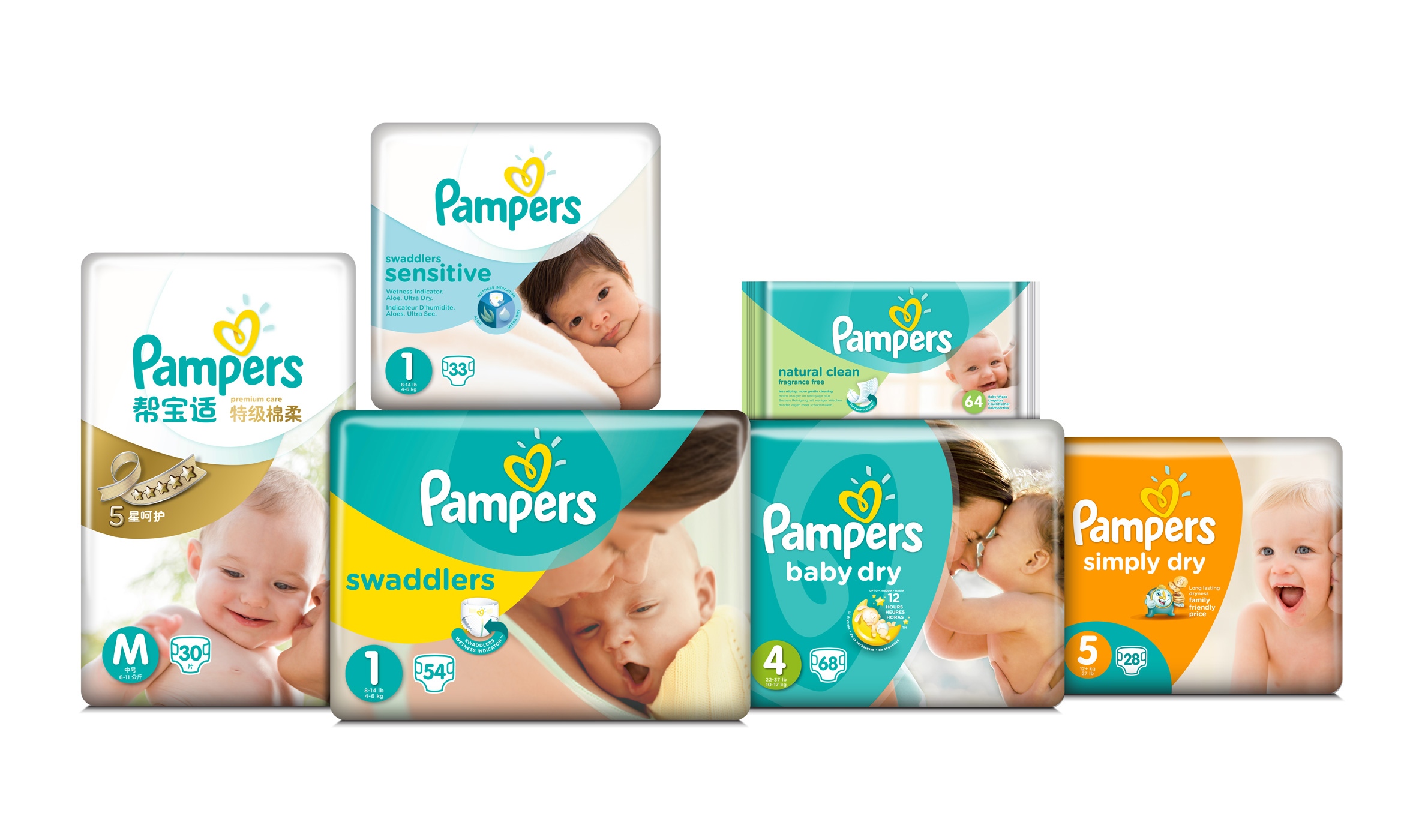 Office Pampers Packaging Line Up