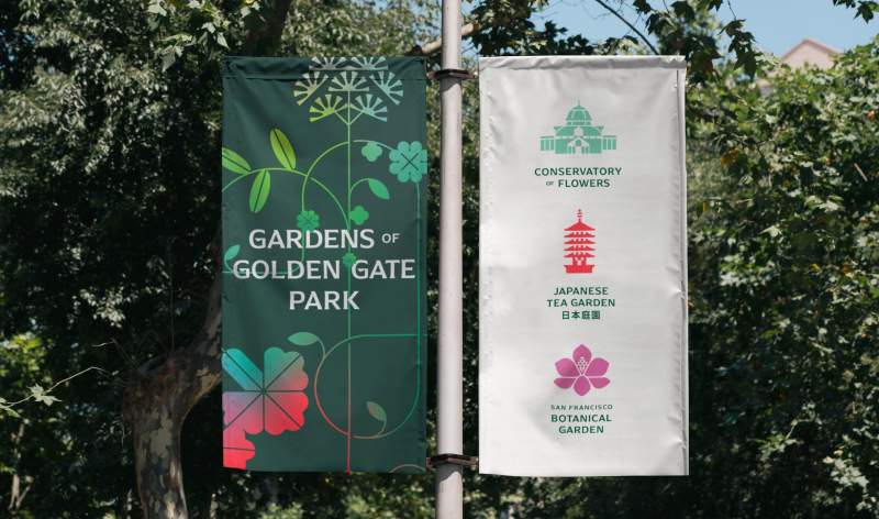 Office Gardensof Golden Gate Park Banners