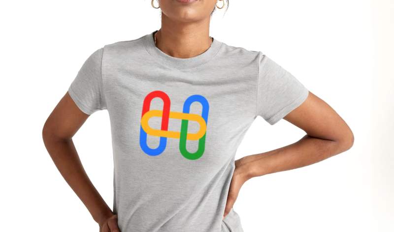 Google icons hypercomputer shirt