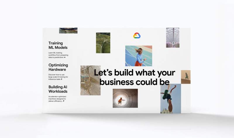 Google Cloud Medium Wall