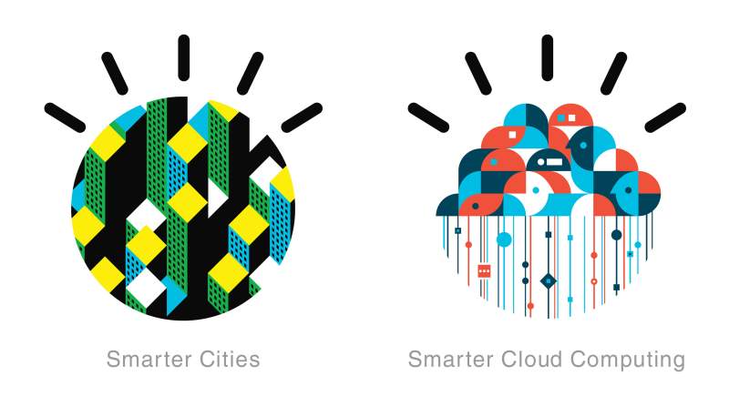 Office IBM SmarterPlanet Icons Cities CloudComputing
