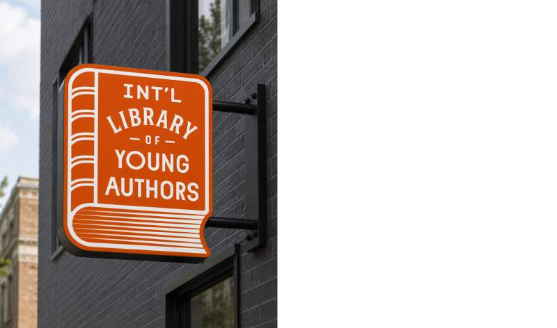 Office Intl Library Of Young Authors Signage v7