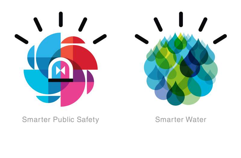 Office IBM SmarterPlanet Icons Public Safety Water